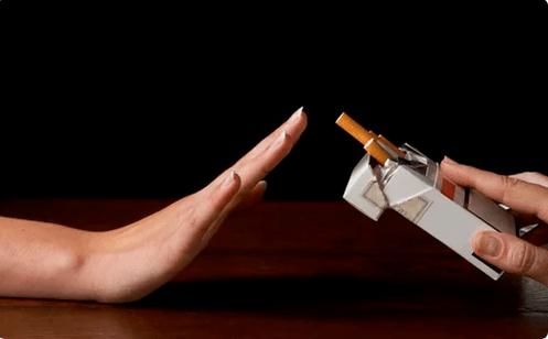 Rejet des cigarettes